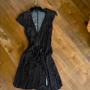 Brandy Melville Polka Dot Wrap Dress